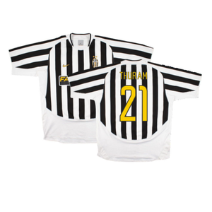 Juventus 2003-04 Home Shirt (XXL) (Excellent) (Thuram 21)_0