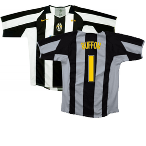 Juventus 2004-05 Home Shirt (XL) (Good) (Buffon 1)_0