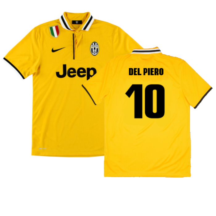 Juventus 2013-14 Away Shirt (S) (Mint) (Del Piero 10)