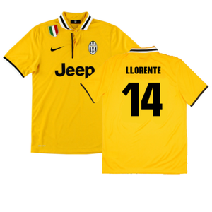 Juventus 2013-14 Away Shirt (S) (Mint) (Llorente 14)_0