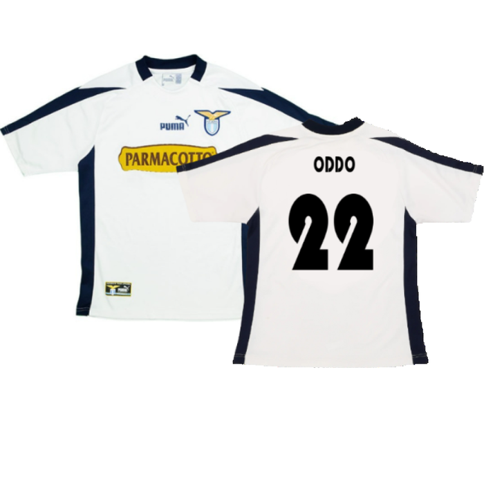 Lazio 2003-04 Away Shirt (S) (Good) (Oddo 22)