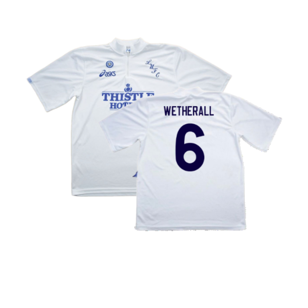 Leeds 1995-96 Home Shirt (L) (Excellent) (Wetherall 6)_0