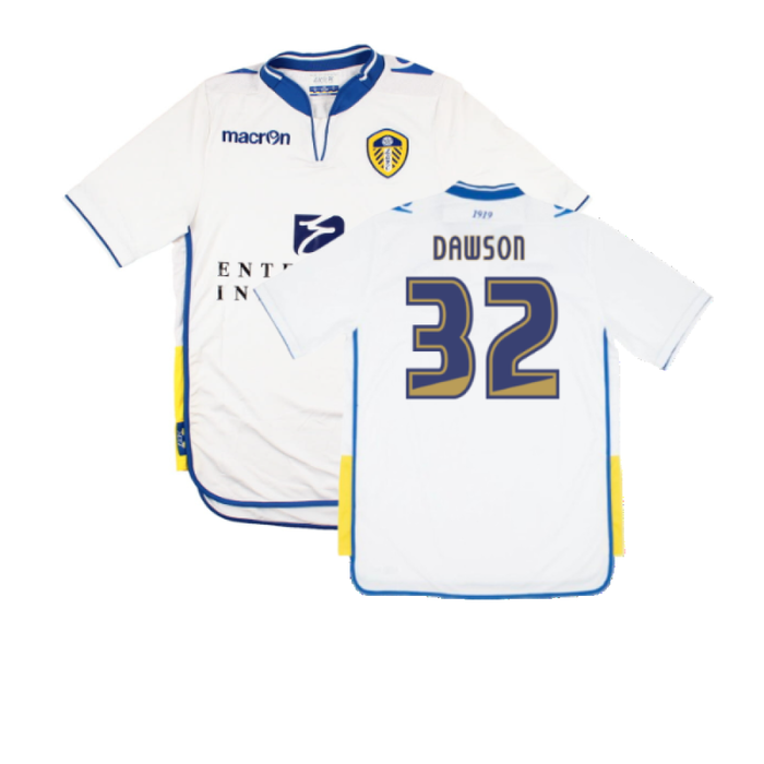 Leeds United 2012-13 Home Shirt (XL) (Mint) (Dawson 32)