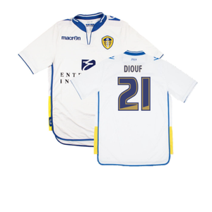 Leeds United 2012-13 Home Shirt (S) (Excellent) (Diouf 21)_0