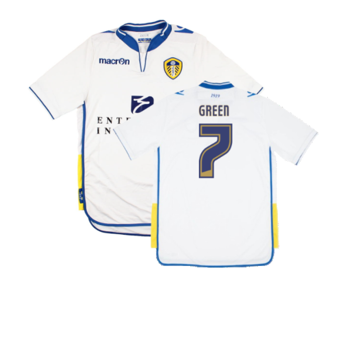 Leeds United 2012-13 Home Shirt (S) (Excellent) (Green 7)