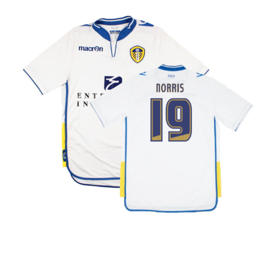 Leeds United 2012-13 Home Shirt (XL) (Mint) (Norris 19)_0