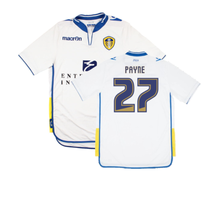 Leeds United 2012-13 Home Shirt (XL) (Mint) (Payne 27)