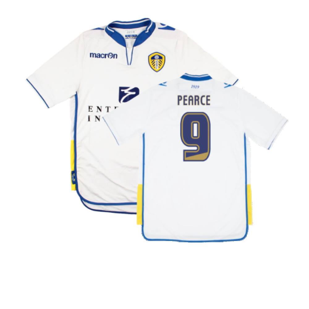 Leeds United 2012-13 Home Shirt (S) (Excellent) (Pearce 9)_0