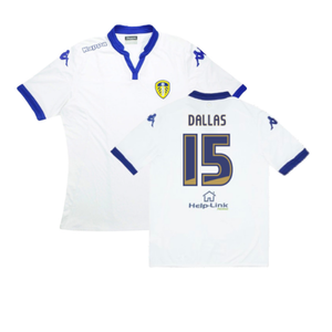 Leeds United 2015-16 Home Shirt (L) (Very Good) (Dallas 15)_0