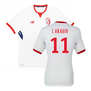 Lille 2017-18 Away Shirt (L) (L Araujo 11) (Excellent)_0