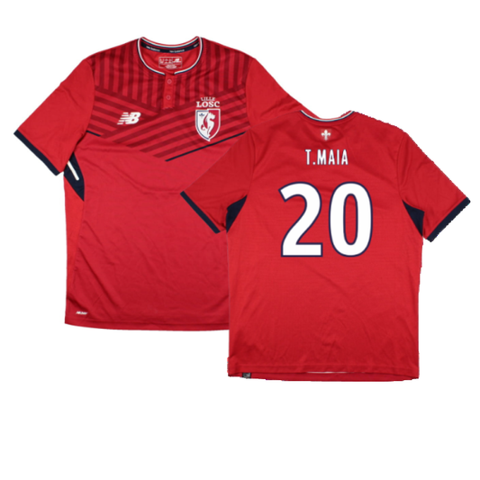 Lille 2017-18 Home Shirt (Sponsorless) (M) (Excellent) (T.Maia 20)_0