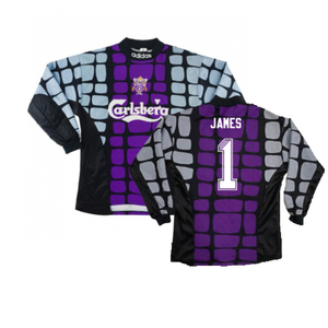 Liverpool 1994-95 GK Away Shirt (M) (Excellent) (James 1)_0