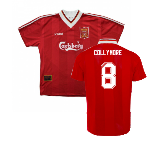 Liverpool 1995-96 Home Shirt (L) (Excellent) (Collymore 8)