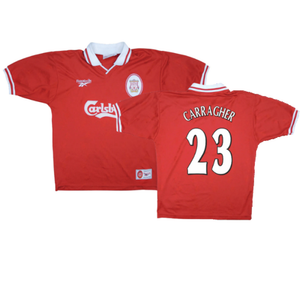 Liverpool 1996-98 Home Shirt (Excellent) (CARRAGHER 23)_0