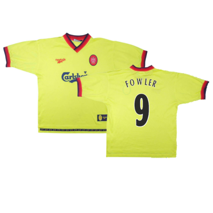 Liverpool 1997-98 Away Shirt (XXL) (FOWLER 9) (Excellent)