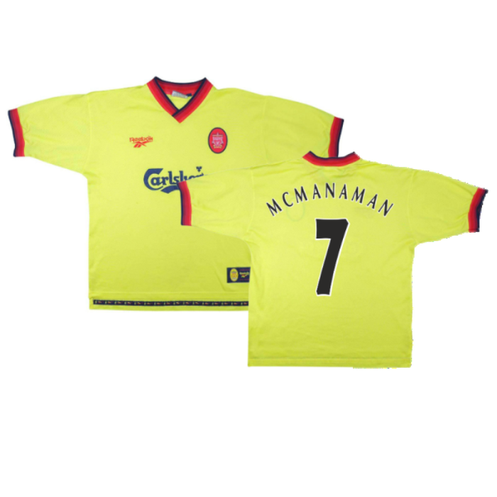 Liverpool 1997-98 Away Shirt (XXL) (MCMANAMAN 7) (Excellent)