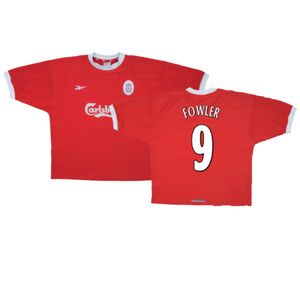 Liverpool 1998-00 Home Shirt (M) (Very Good) (FOWLER 9)_0