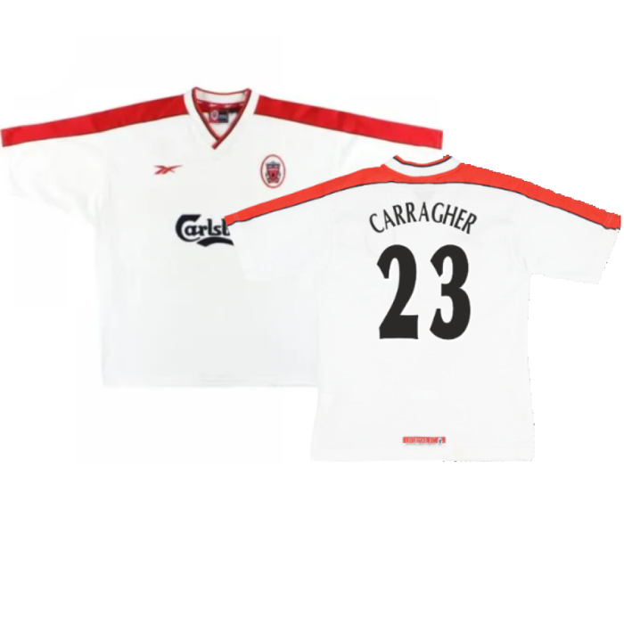 Liverpool 1998-99 Away Shirt (XL) (Excellent) (CARRAGHER 23)