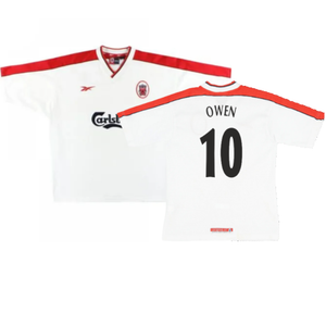 Liverpool 1998-99 Away Shirt (XL) (Excellent) (OWEN 10)_0