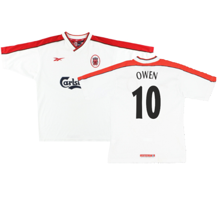 Liverpool 1998-99 Away Shirt (XL) (Very Good) (OWEN 10)