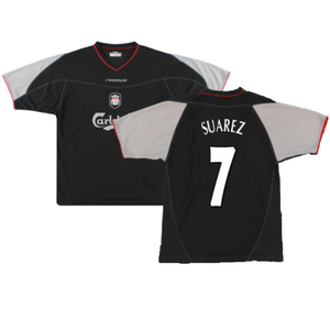 Liverpool 2002-04 Away Shirt (S) (Excellent) (SUAREZ 7)_0