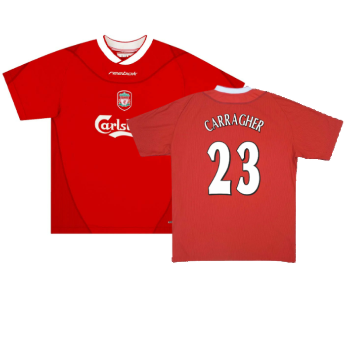 Liverpool 2002-04 Home Shirt (Very Good) (CARRAGHER 23)