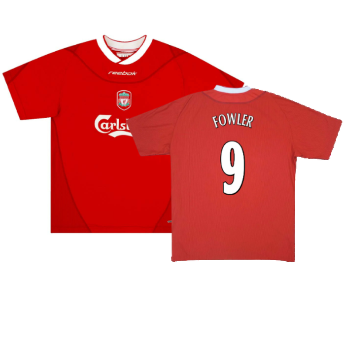 Liverpool 2002-04 Home Shirt (Very Good) (FOWLER 9)