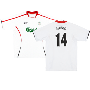 Liverpool 2005-06 Away Shirt (S) (Mint) (ALONSO 14)_0