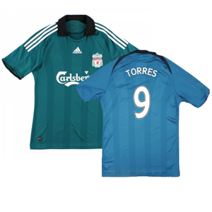 Liverpool 2008-09 Third Shirt (M) (Fair) (Torres 9)_0