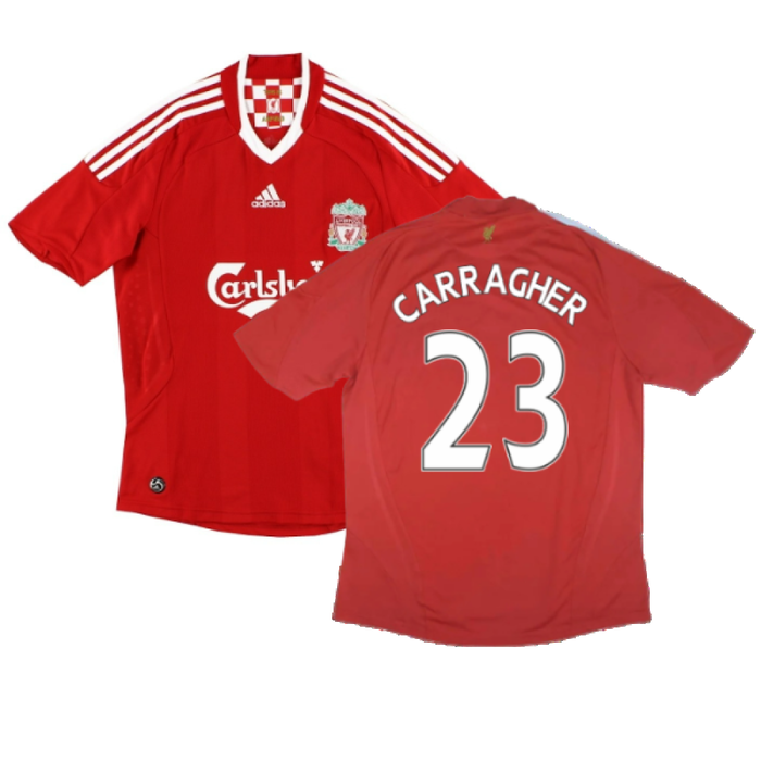 Liverpool 2008-10 Home Shirt (XXL) (Excellent) (Carragher 23)