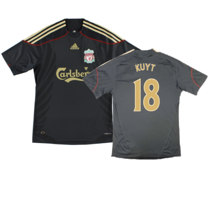Liverpool 2009-10 Away Shirt (L) (Excellent) (Kuyt 18)