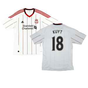 Liverpool 2010-11 Away Shirt (2XL) (Good) (Kuyt 18)_0