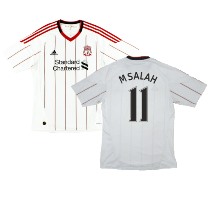 Liverpool 2010-11 Away Shirt (2XL) (Good) (M SALAH 11)