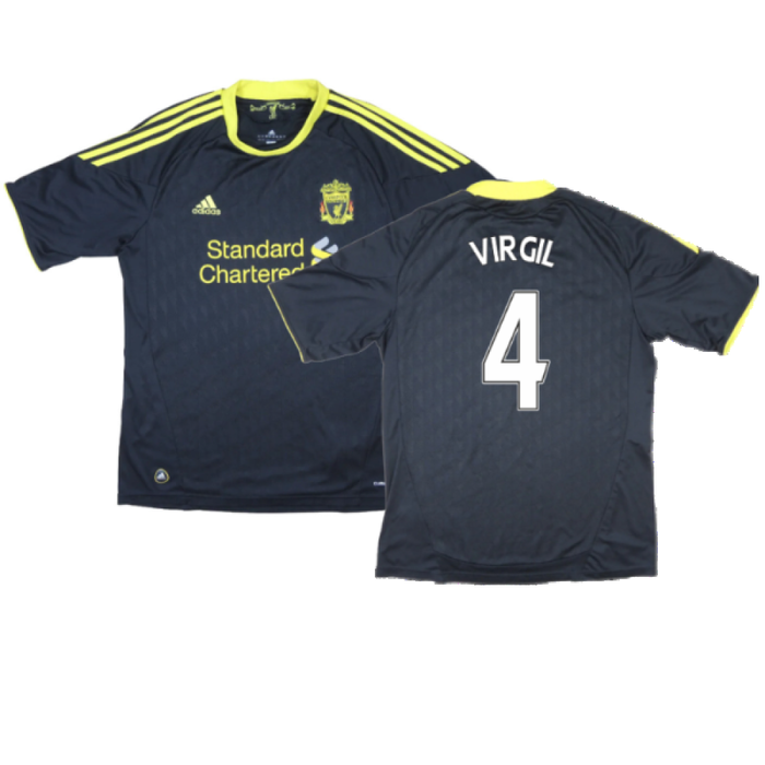 Liverpool 2010-11 Third Shirt (XL) (Very Good) (VIRGIL 4)