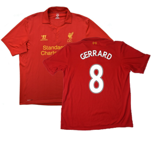 Liverpool 2012-13 Home Shirt (Small) (Very Good) (Gerrard 8)_0