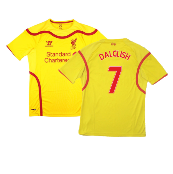 Liverpool 2014-15 Away Shirt (Very Good) (DALGLISH 7)