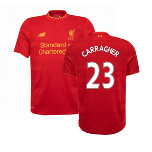 Liverpool 2016-17 Home Shirt (Very Good) (CARRAGHER 23)_0