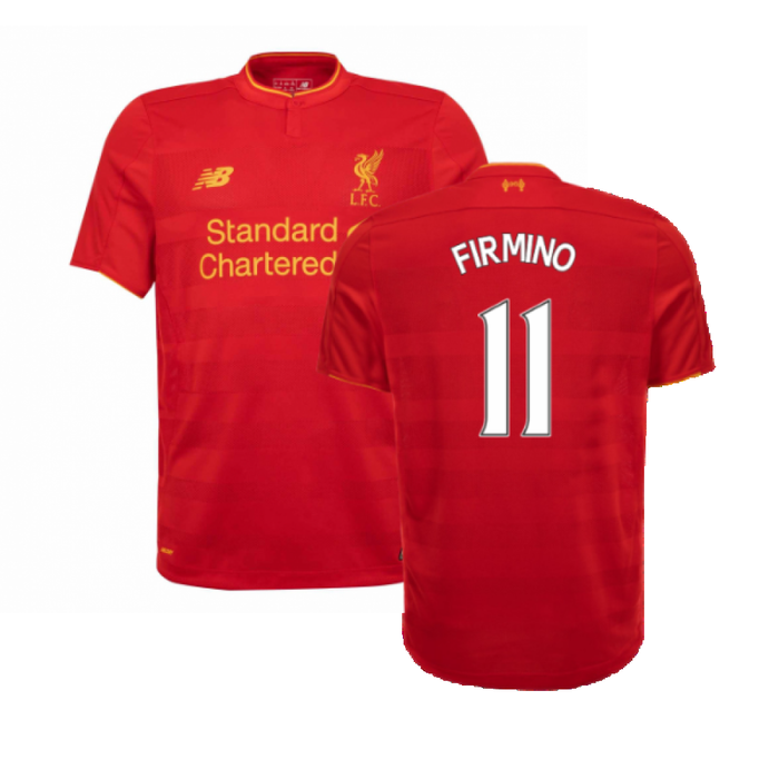 Liverpool 2016-17 Home Shirt (Very Good) (Firmino 11)