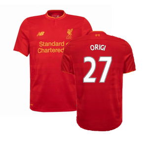 Liverpool 2016-17 Home Shirt (XL) (Excellent) (Origi 27)_0