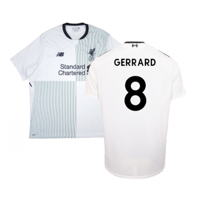 Liverpool 2017-18 Away Shirt (XXL) (Very Good) (Gerrard 8)