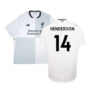 Liverpool 2017-18 Away Shirt (XXL) (Very Good) (Henderson 14)_0