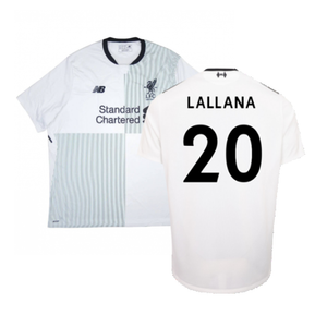 Liverpool 2017-18 Away Shirt (XXL) (Very Good) (Lallana 20)_0