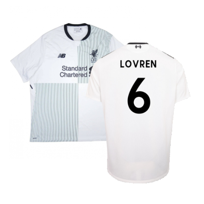 Liverpool 2017-18 Away Shirt (3XL) (Fair) (Lovren 6)