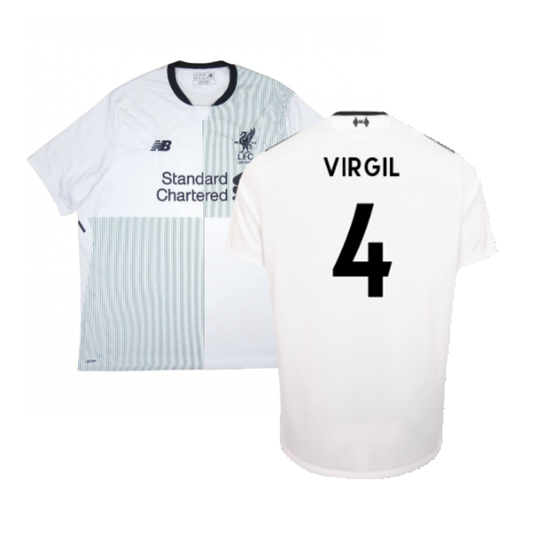 Liverpool 2017-18 Away Shirt (XXL) (Very Good) (Virgil 4)_0
