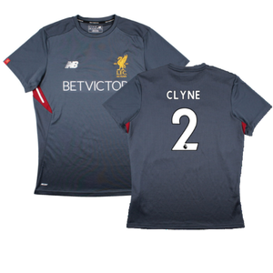 Liverpool 2017-18 New Balance Training Shirt (L) (Clyne 2) (Excellent)_0