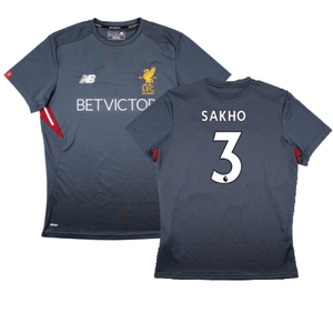 Liverpool 2017-18 New Balance Training Shirt (L) (Sakho 3) (Excellent)_0