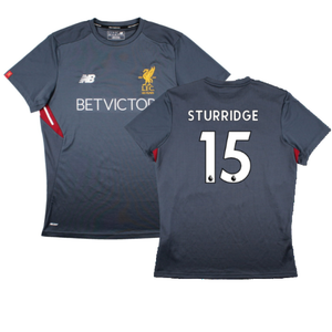 Liverpool 2017-18 New Balance Training Shirt (L) (Sturridge 15) (Excellent)_0