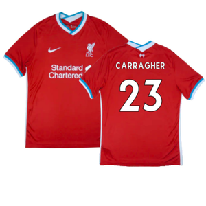 Liverpool 2020-21 Home Shirt (S) (Mint) (CARRAGHER 23)_0