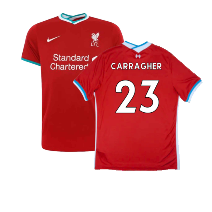 Liverpool 2020-21 Home Shirt (Mint) (CARRAGHER 23)