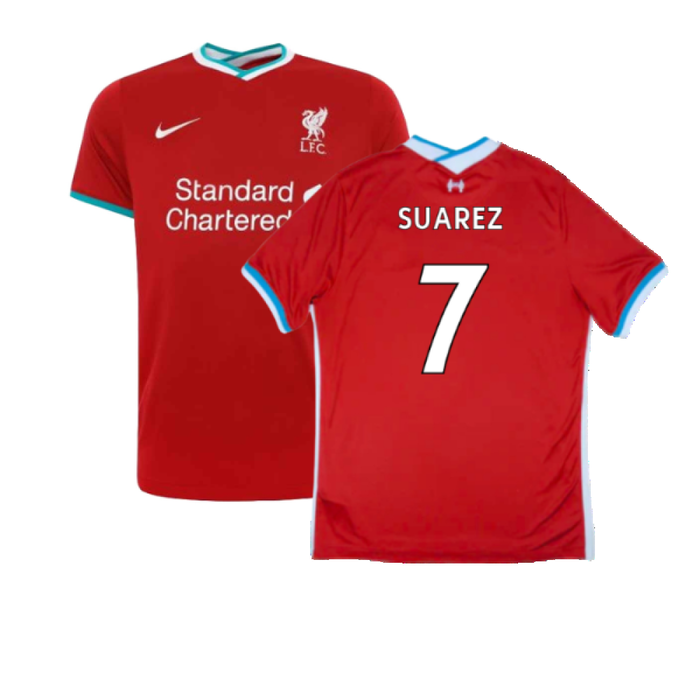 Liverpool 2020-21 Home Shirt (Excellent) (SUAREZ 7)